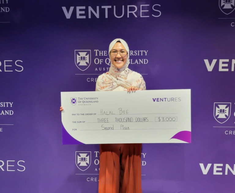 UQ alum builds her halal food startup after completing all Ventures’ programs