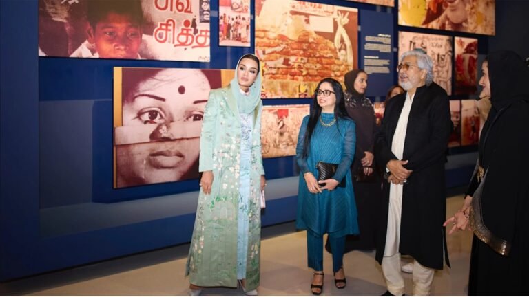 Her Highness Sheikha Moza bint Nasser inaugurates Lawh Wa Qalam: